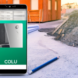 A close-up of a smartphone screen displaying a VoIP call interface.