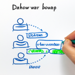 A flowchart depicting the client onboarding process from initial contact to full integration.