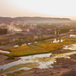 A serene landscape of Chunian