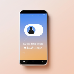 An AI assistant interacting with a customer through a smartphone app.