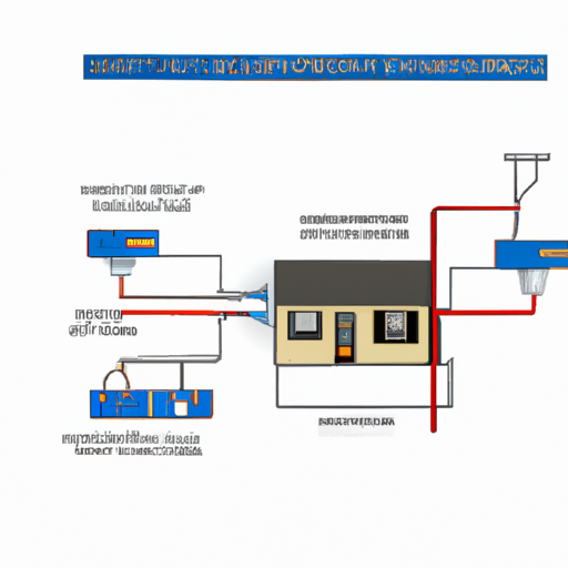 Diagram of a home electrical system.