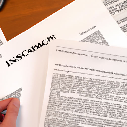 Homeowner reviewing insurance documents after a storm.